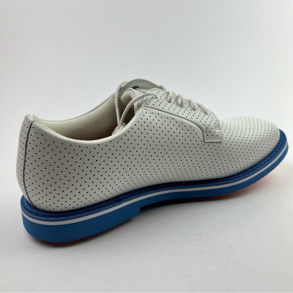 G/FORE Gallivanter Perforated Leather Golf Shoes Men’s 10.5 G4MA23EF01-CERUL - Picture 7 of 12